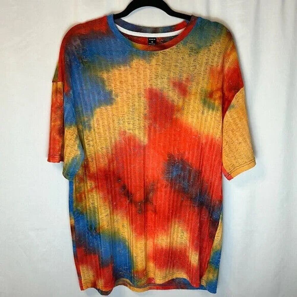 SHEIN Men’s Multi Color T-Shirt Sz XL